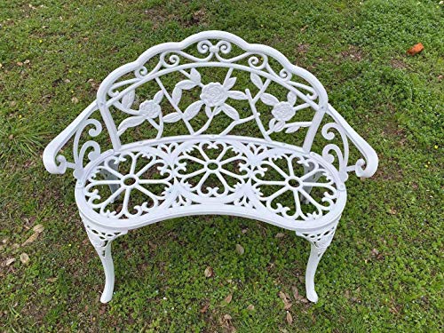 Cast Aluminum Patio Bench Q47685