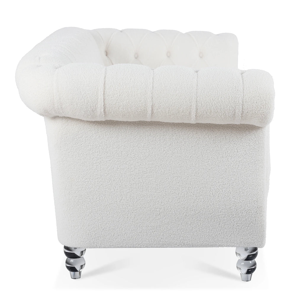 Rolled Arm Chesterfield 3 Seater Sofa Q189820