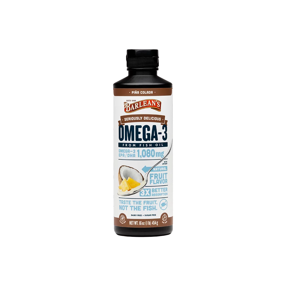 Pina Colada Omega 3 Fish Oil 1500mg 16 oz K92051