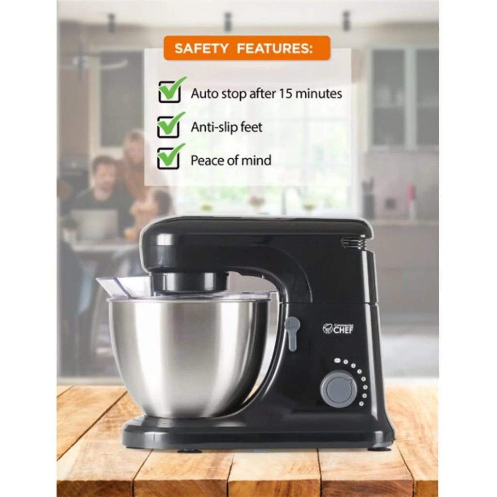Black 4.7 qt. 7-Speed Stand Mixer R571