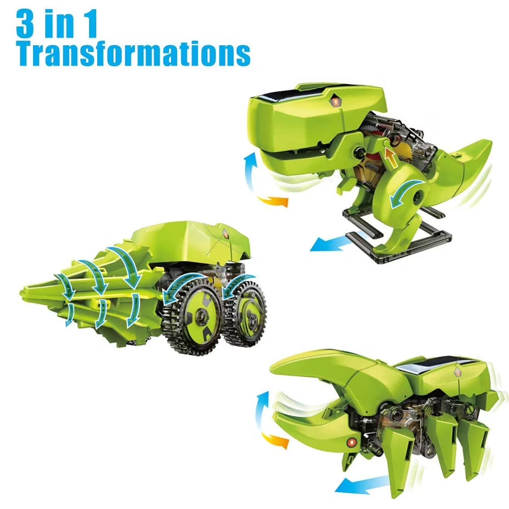 3 in 1 Solar STEM Robot Building Kit for Kids Ages 8 9 10 11 12 B9205