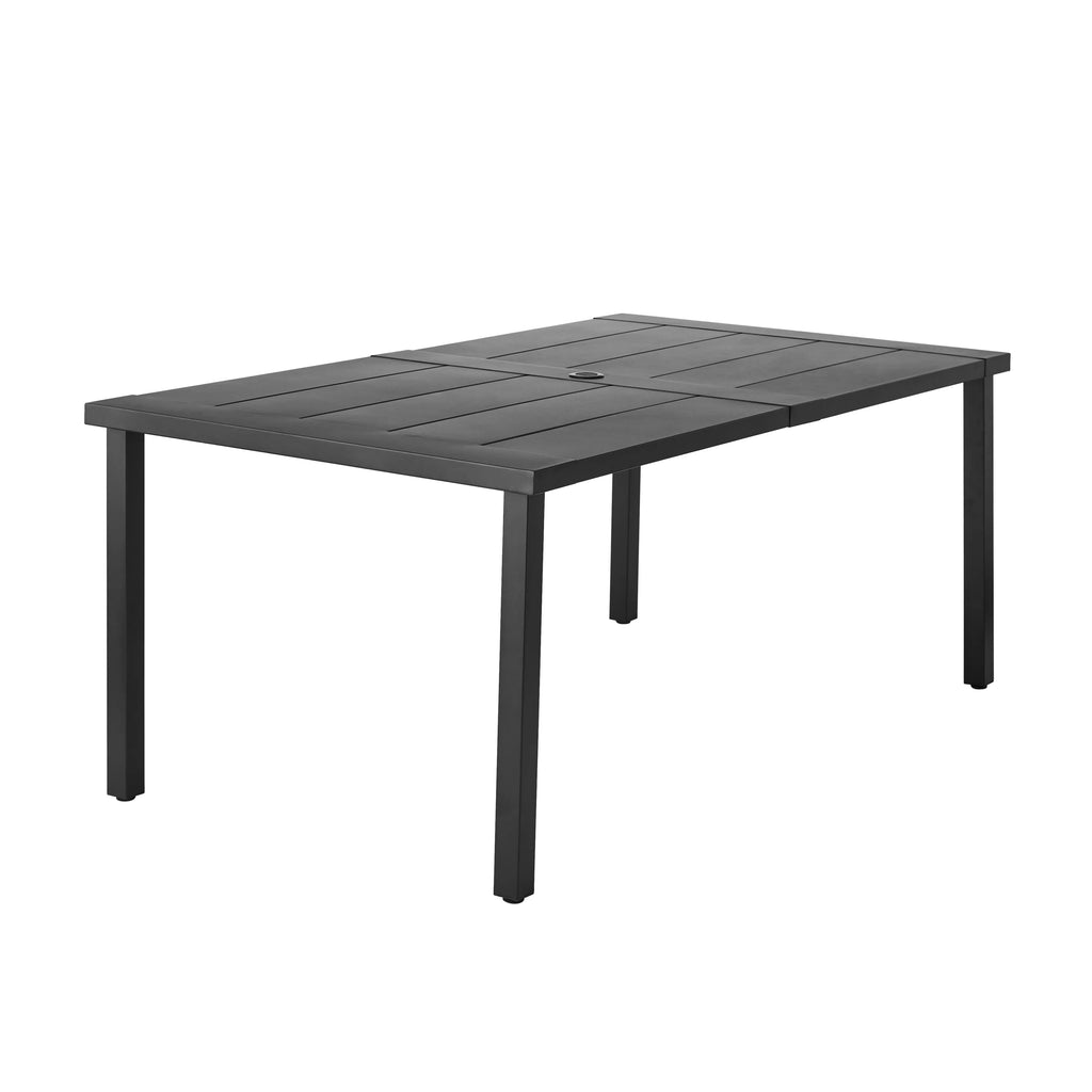 Black 7-Piece Outdoor Patio Dining Set Z737