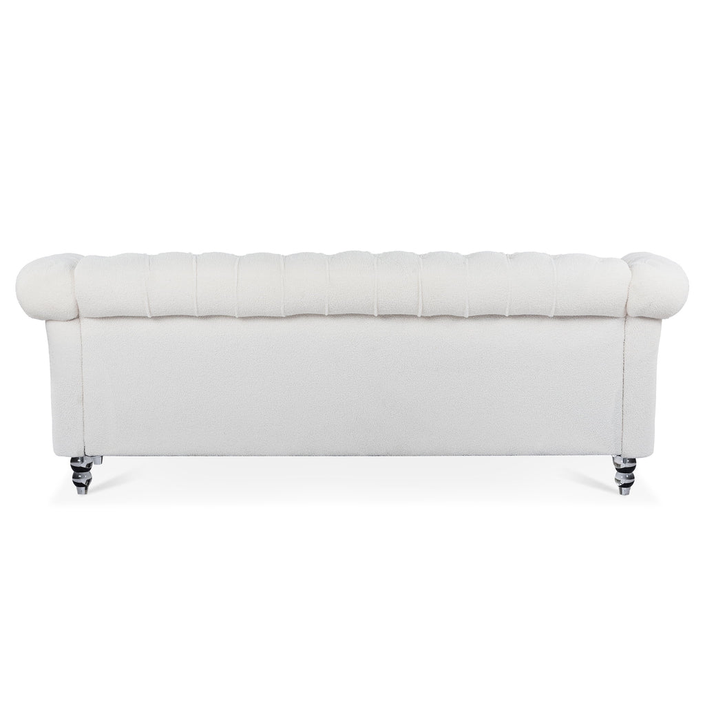 Rolled Arm Chesterfield 3 Seater Sofa Q189820