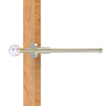 Polished Nickel Retractable Pullout Garment Rod D85855