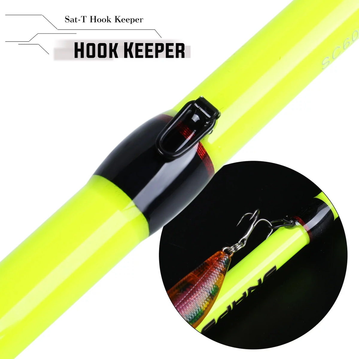 6ft Carbon Fiber 2 Pieces Fishing Pole G8162