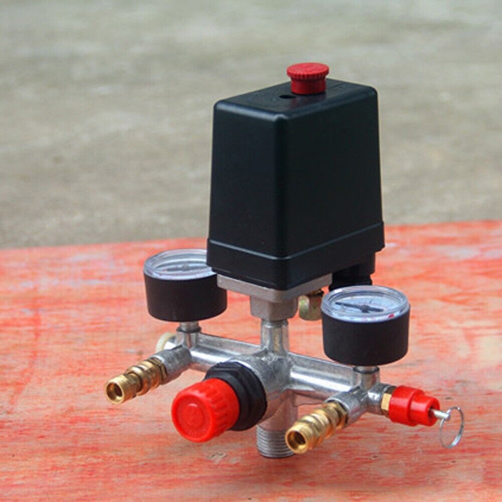 Parts Air Compressor Pressure Control Switch Valve Manifold Assembly Y908