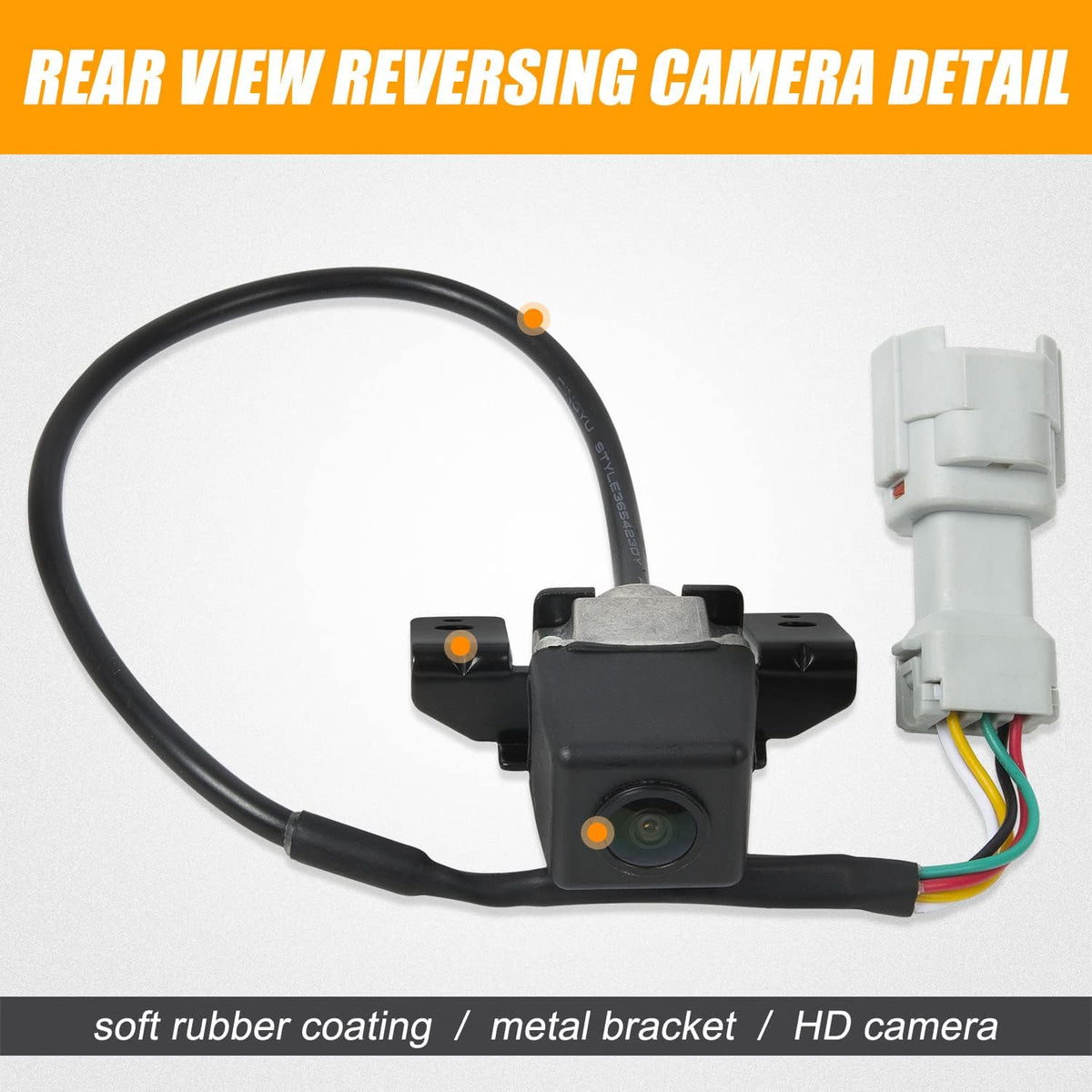 Rear View Backup Camera with Link Cable and Plug T841113