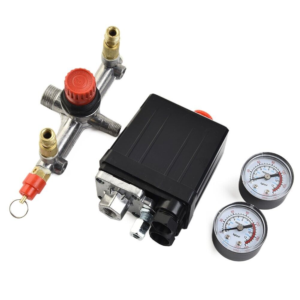 Parts Air Compressor Pressure Control Switch Valve Manifold Assembly Y908