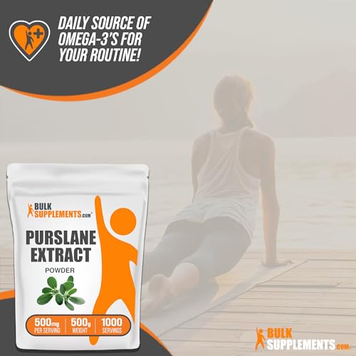Purslane Extract Powder, 500mg per Serving, 1kg (2.2 lbs) B76700