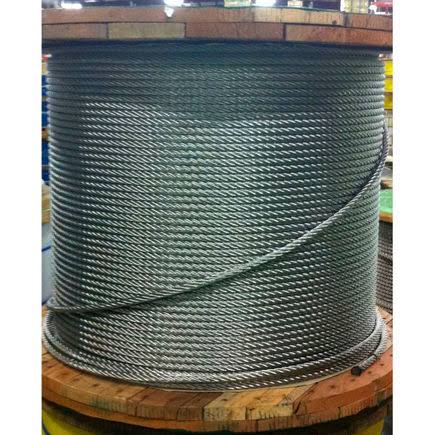 1000 ft 1/8 x 22 Diameter 7x7 Type 304 Stainless Steel Cable J7120
