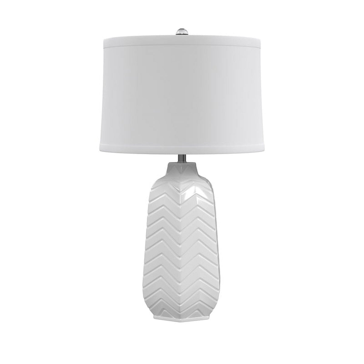 White Ceramic Table Lamp R230974