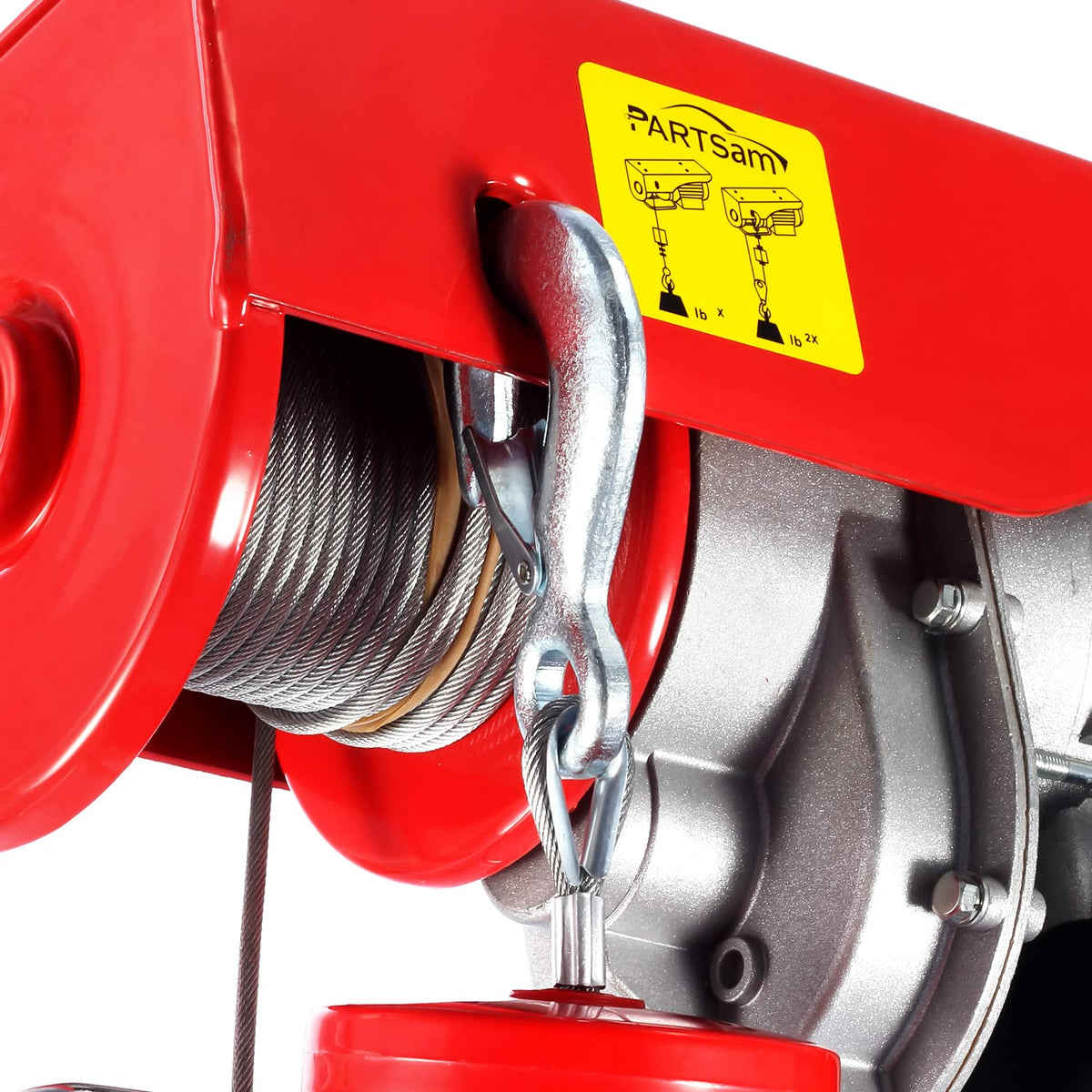 1100lbs Automatic Lift Electric Cable Hoist with Wireless Remote Control J7221