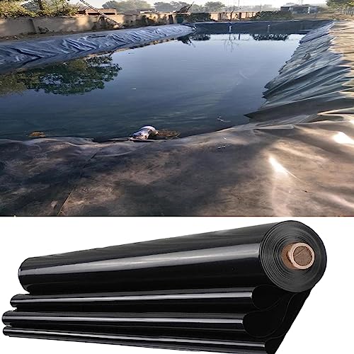 Black HDPE Pond Liner 0.13mm 10x10m E2079