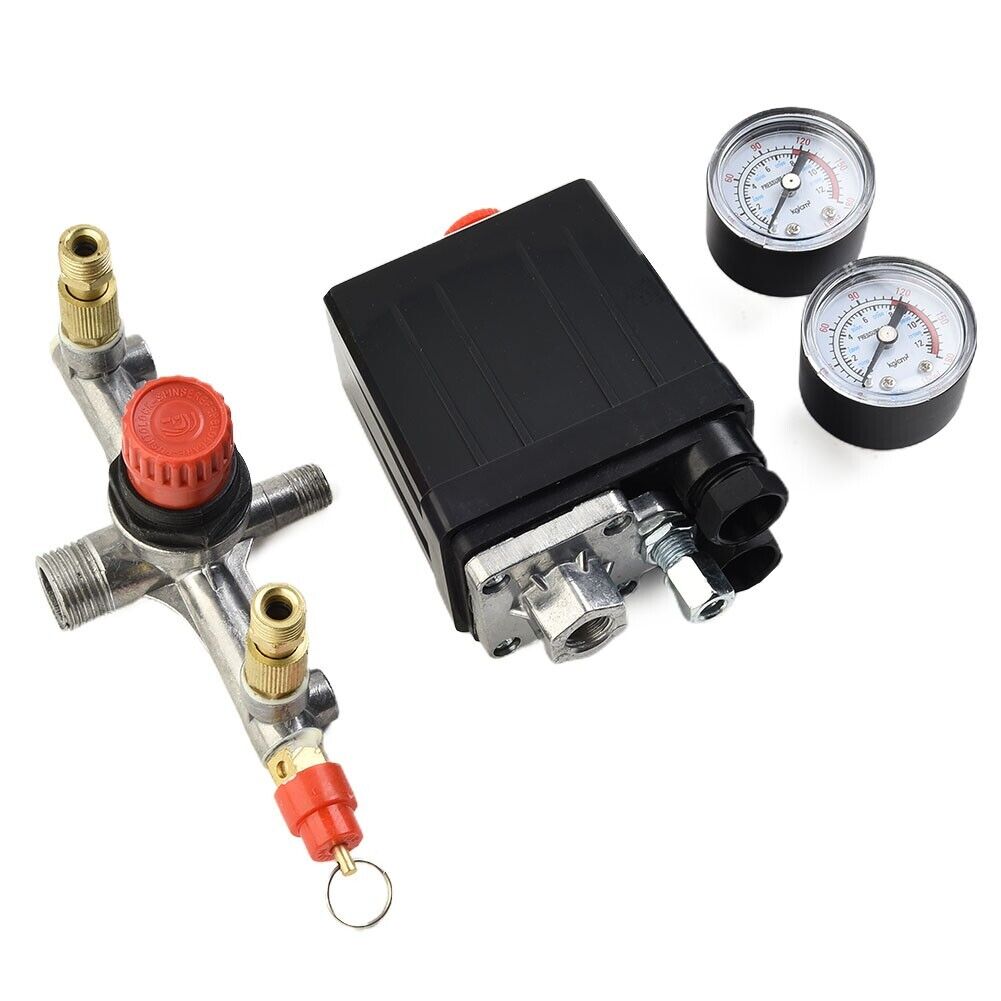 Parts Air Compressor Pressure Control Switch Valve Manifold Assembly Y908