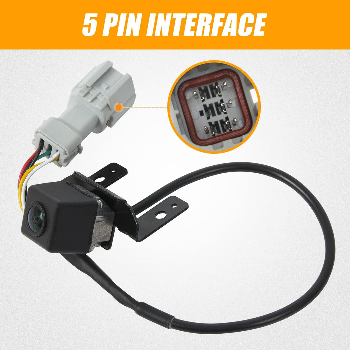 Rear View Backup Camera with Link Cable and Plug T841113