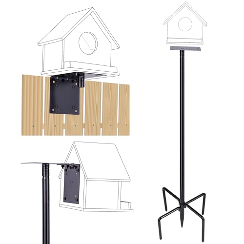 Heavy Duty Bird Feeder Pole with 5-Prong Base Z3012