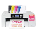 Sublimation Printer Bundle with 31mL Inks & Paper F73400