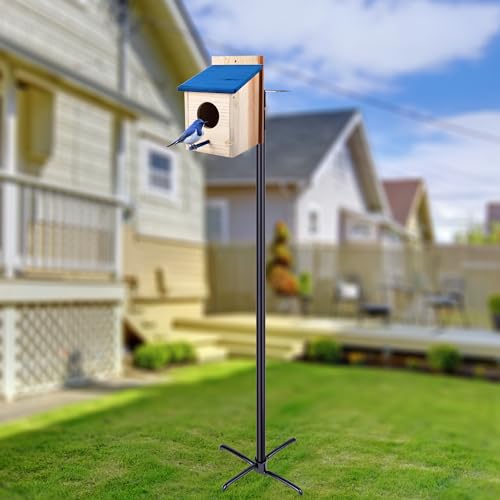 Heavy Duty Bird Feeder Pole with 5-Prong Base Z3012