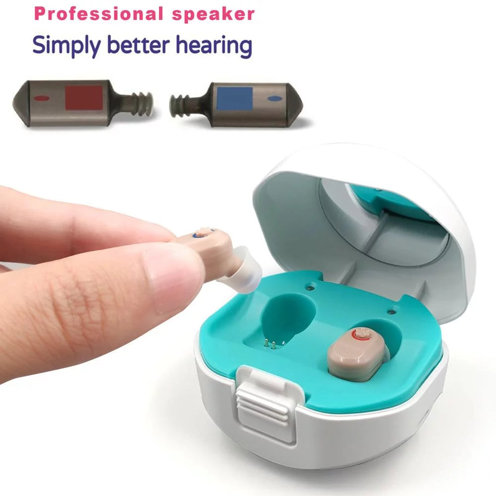 Mini Invisible Rechargeable Hearing Amplifier with Noise Cancelling N94145