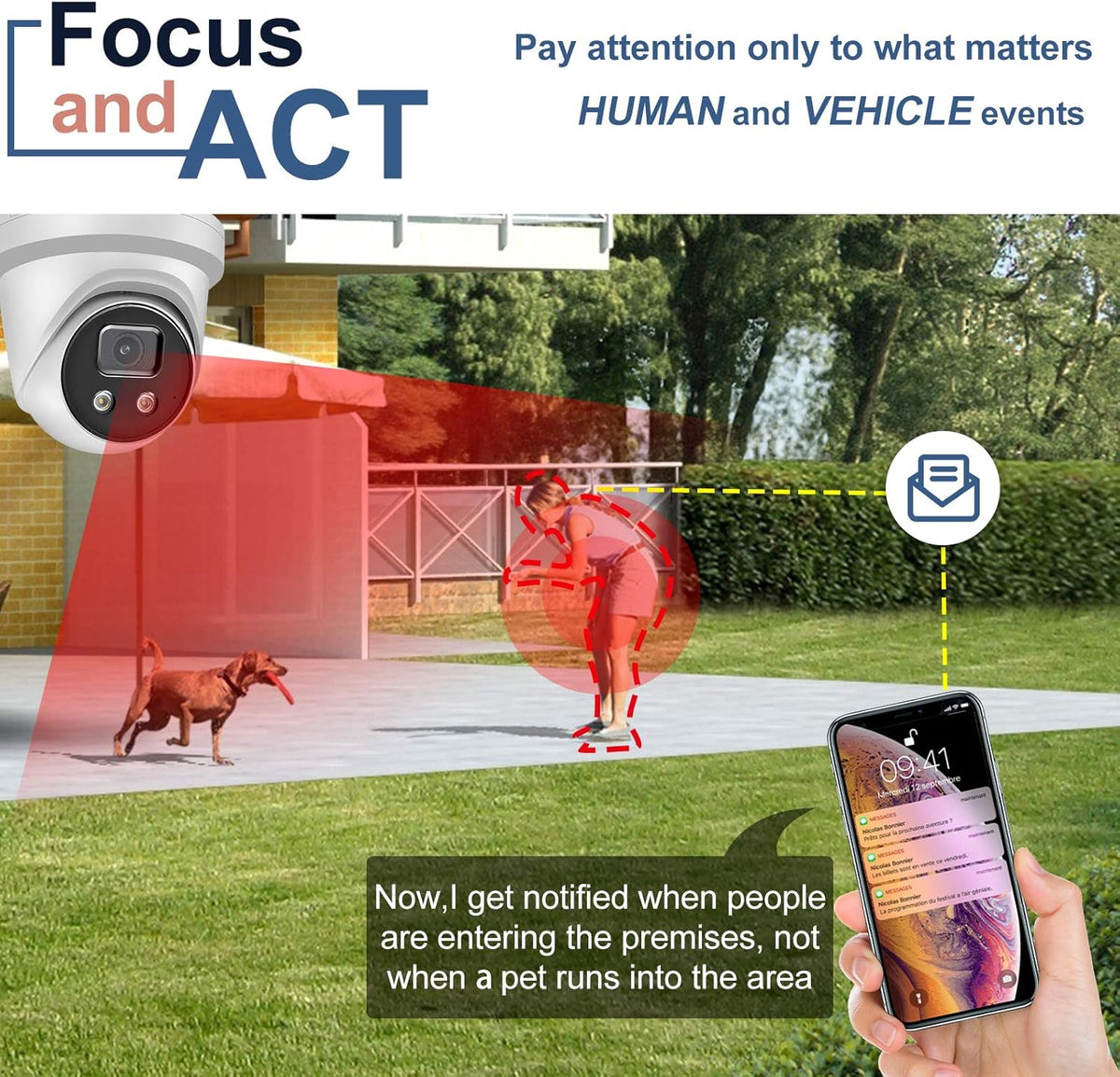 4K POE IP Camera with Built-in Microphone P63929