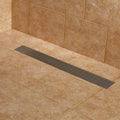 Brushed Stainless Steel Linear Shower Drain T16670