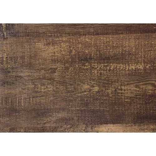 Brown Black Particle Board Metal Computer Desk P8251