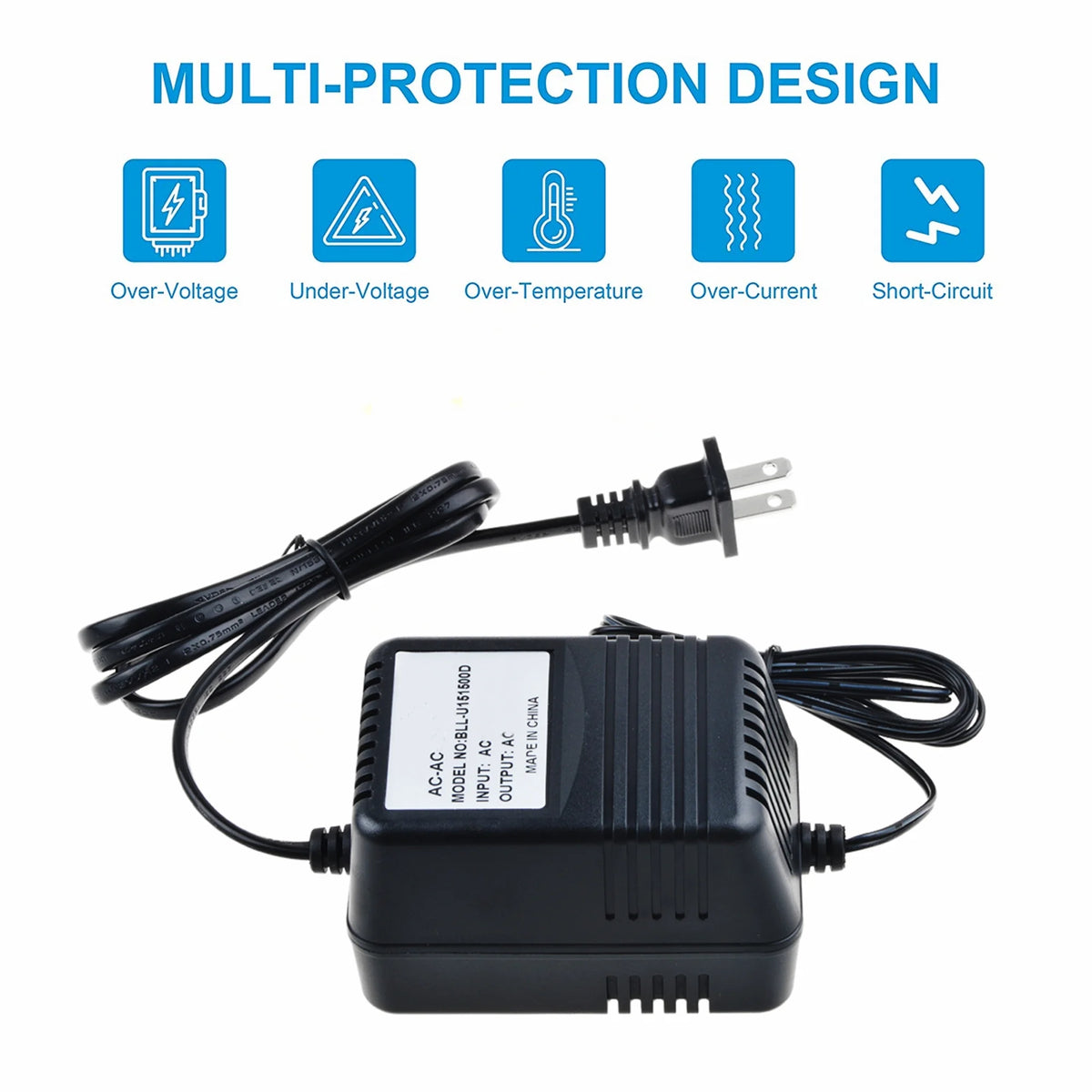 AC to AC Adapter for Exercise Bike Power Supply Cord L5553