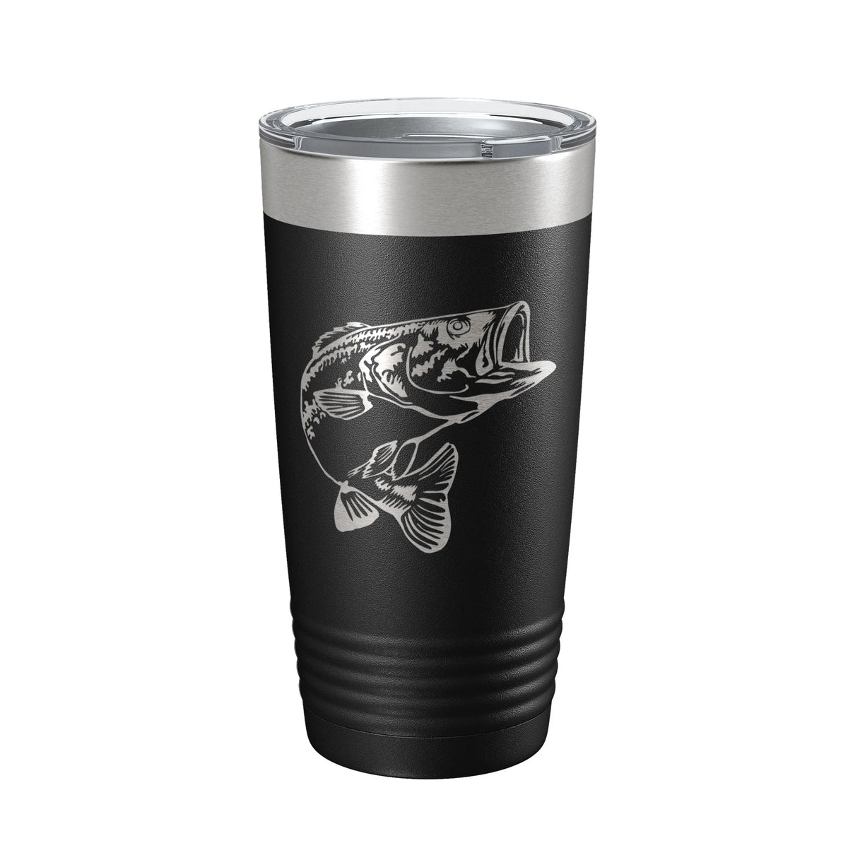 20 oz Insulated Black Travel Mug Y618120