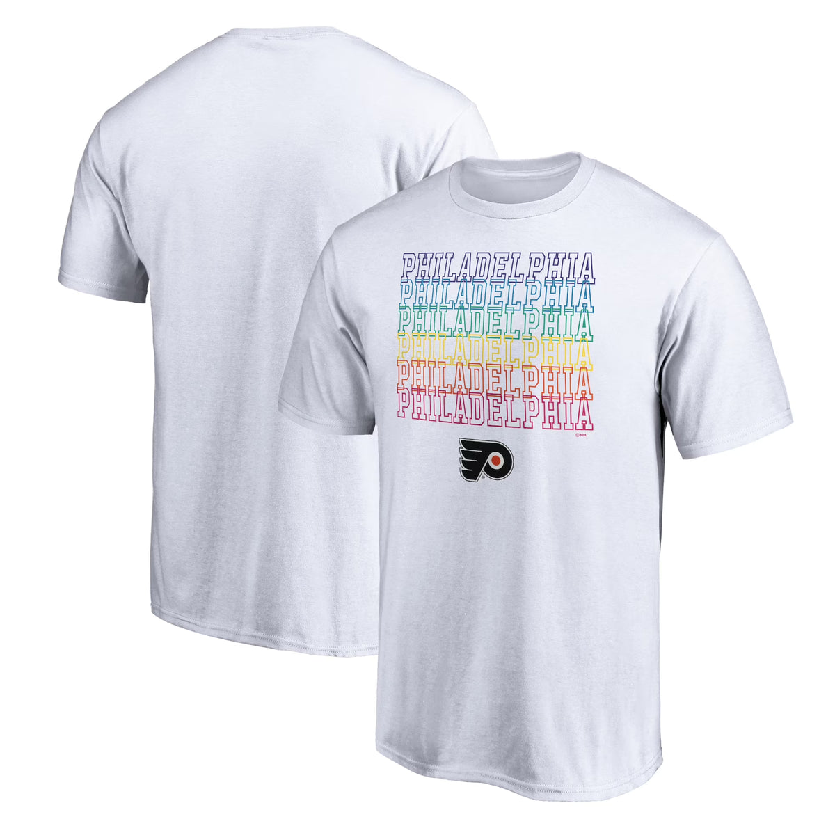 White Philadelphia Flyers T-Shirt K12138