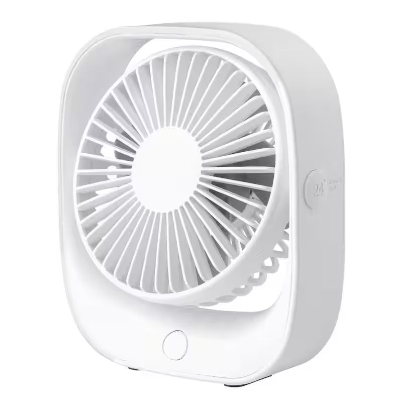 3 Speed Rechargeable Portable Desk Fan E969274
