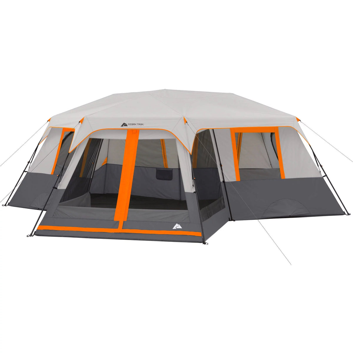 20' x 18' 12-Person 3-Room Instant Cabin Tent with Screen Room J374051