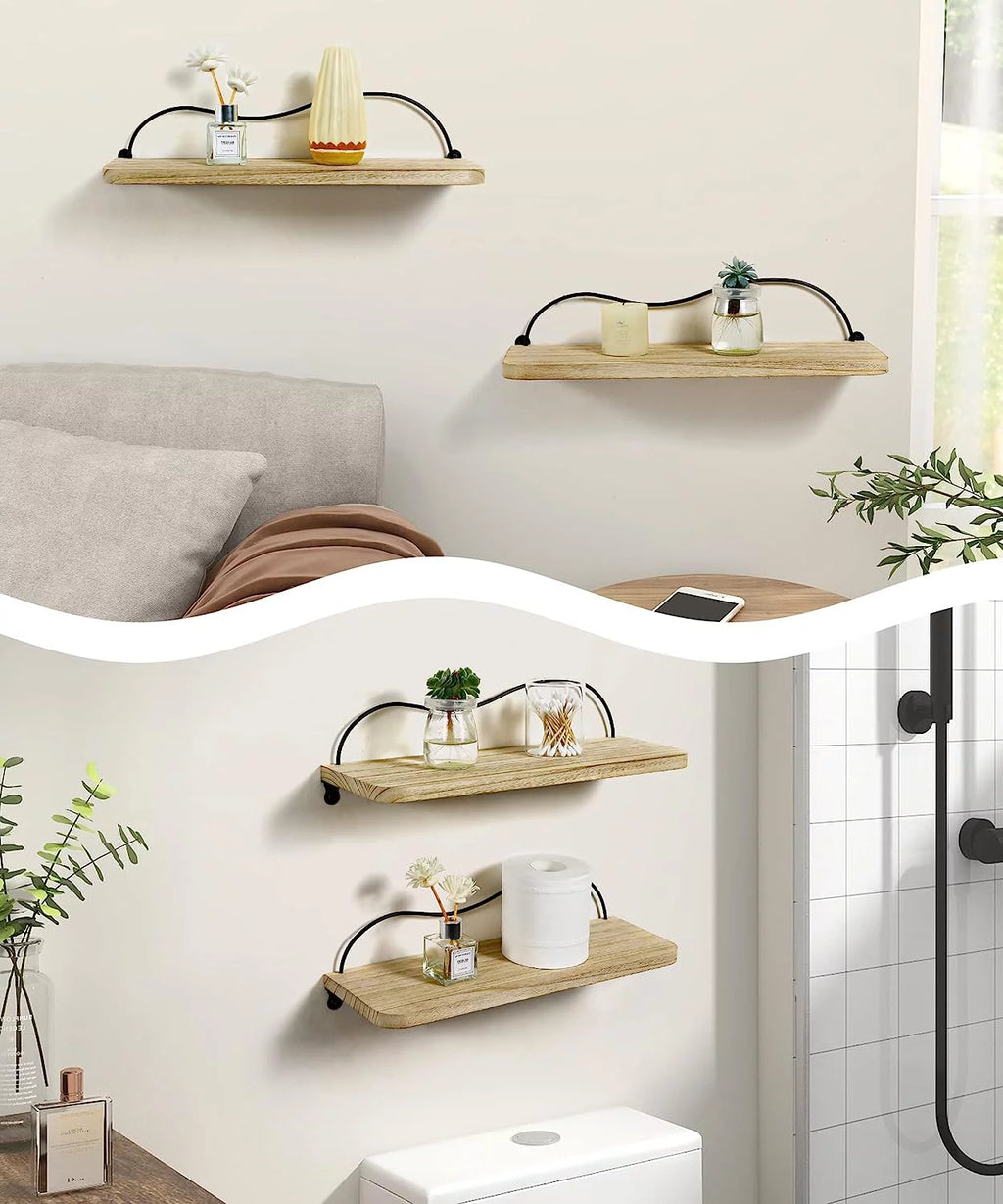 Floating Shelves Set of 2 D734