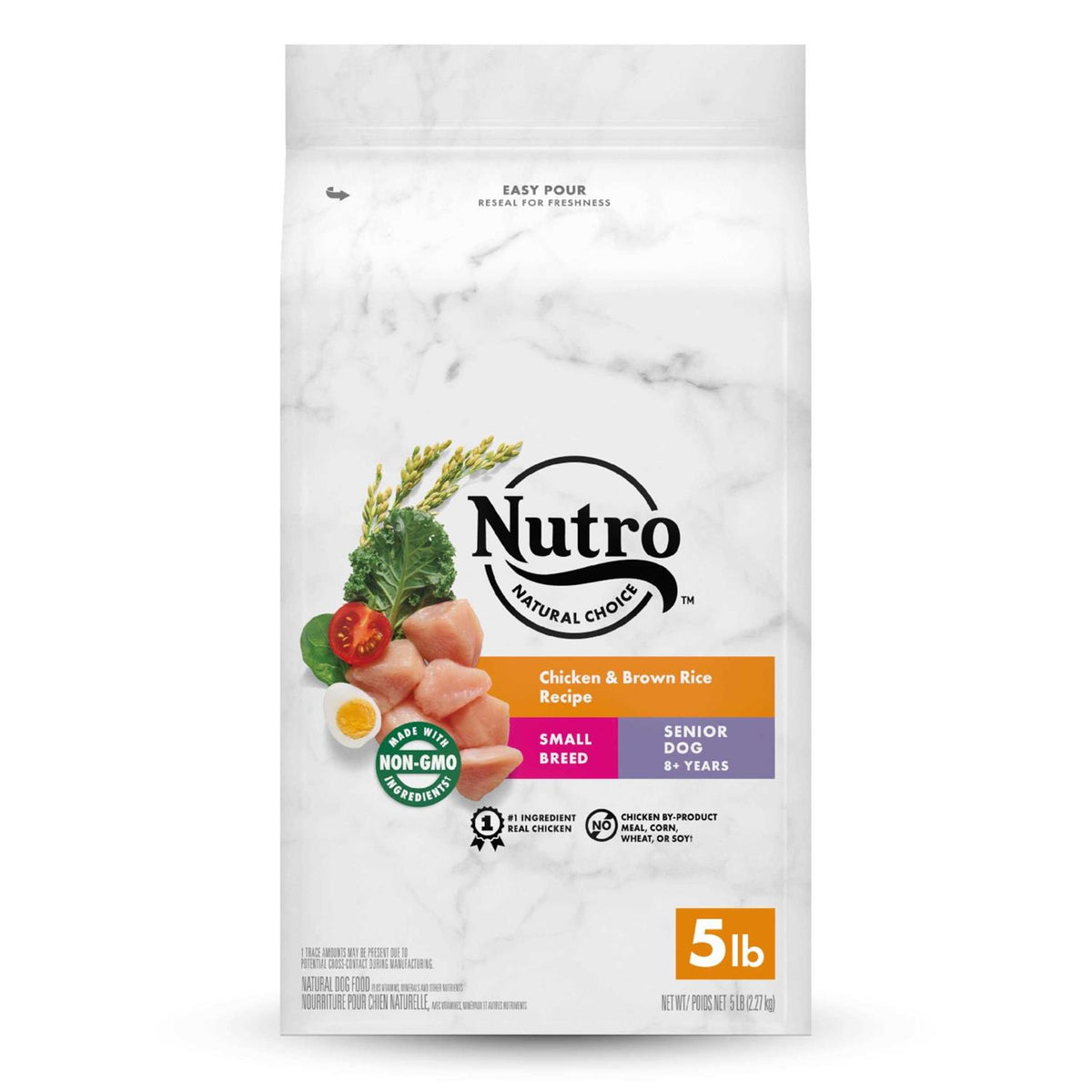 Chicken & Brown Rice Senior Small Breed Dry Dog Food O67938