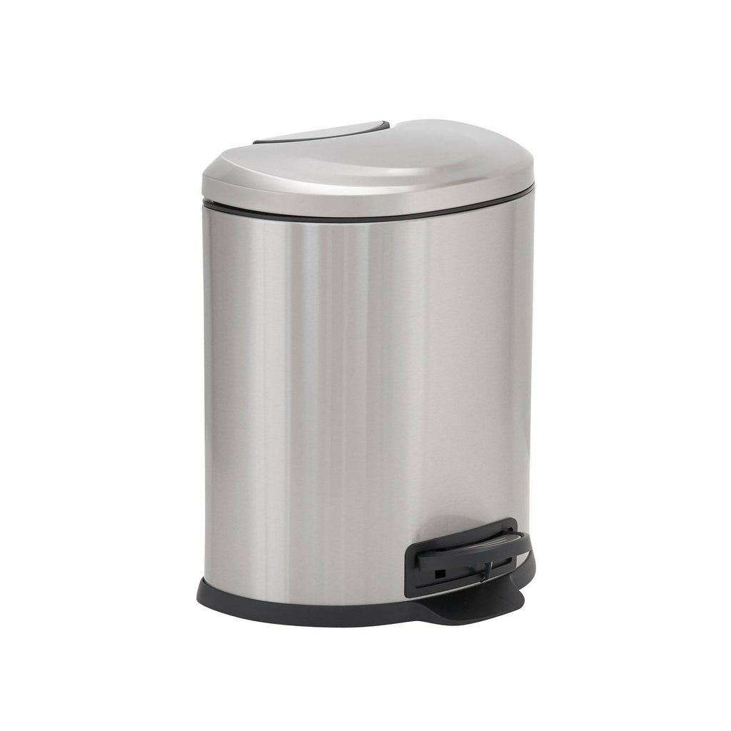 6L Stainless Steel Step Trash Can R215754