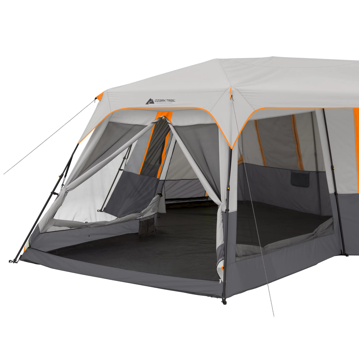 20' x 18' 12-Person 3-Room Instant Cabin Tent with Screen Room J374051