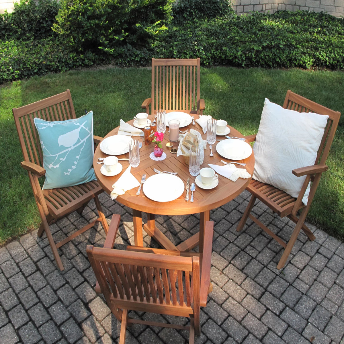 Teak Round Table X1830