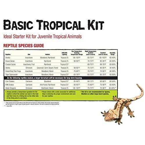 Desert Reptile Starter Kit with Light and Heat L307147