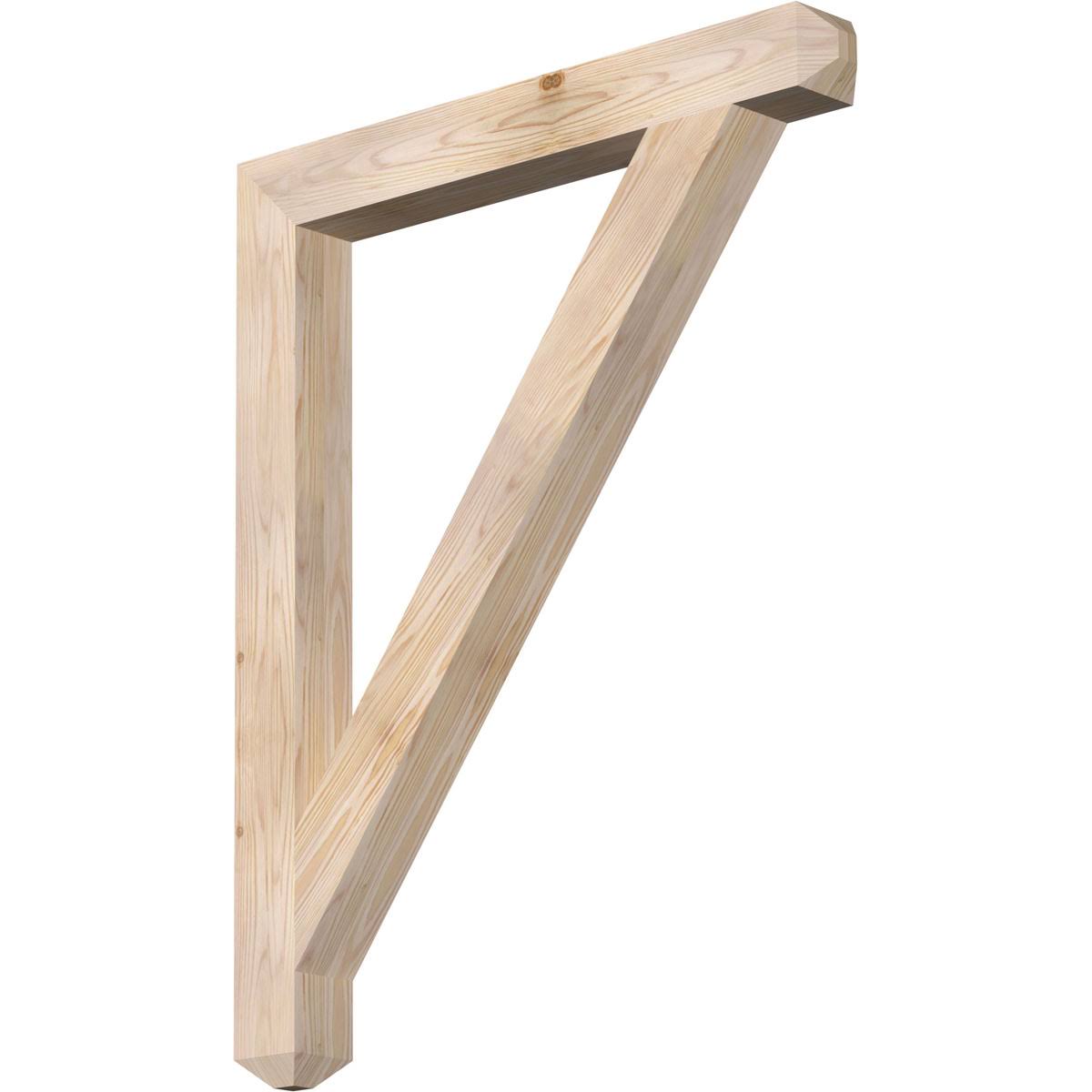 Traditional Craftsman Smooth Douglas Fir Bracket L769