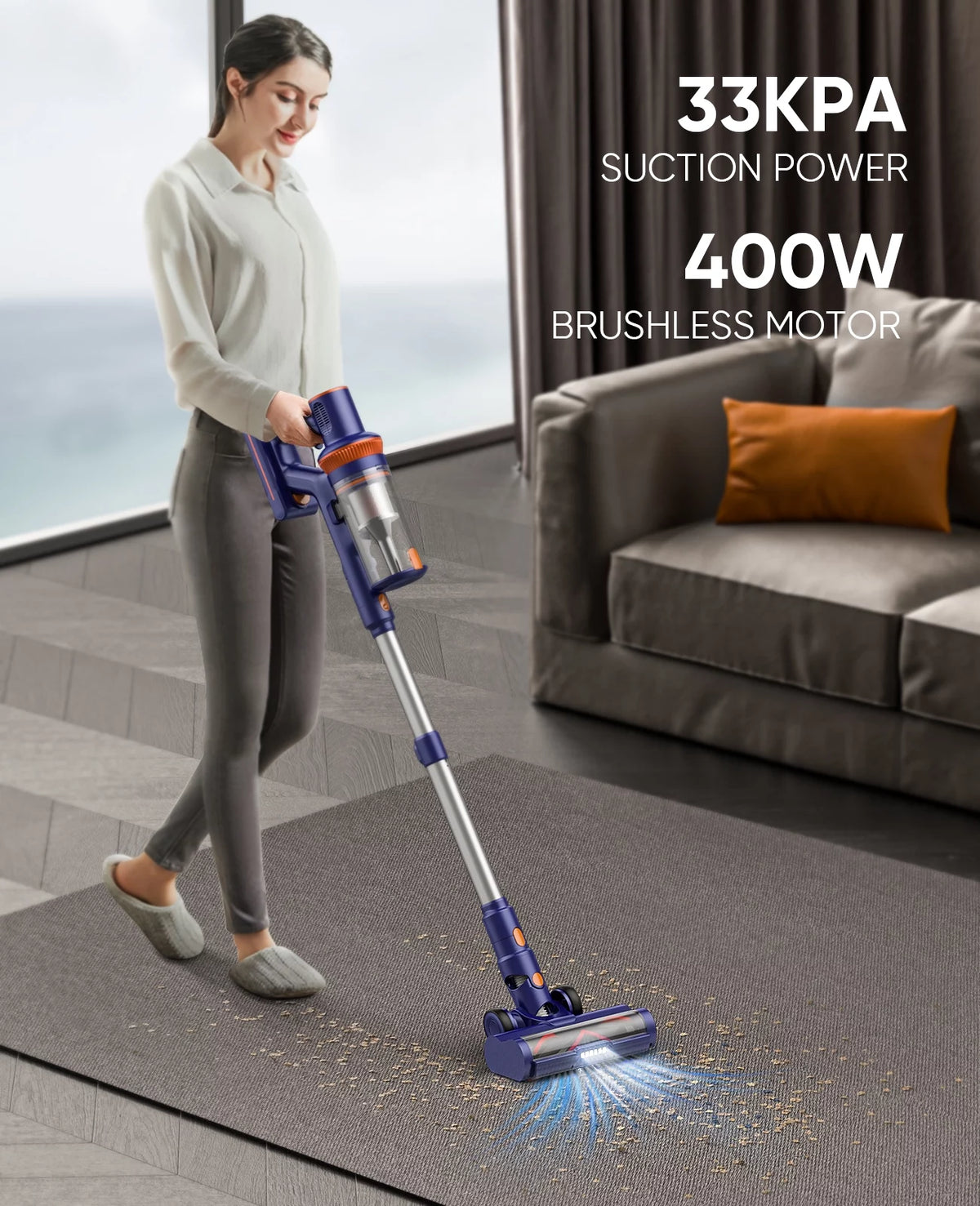 Cordless Stick Vacuum Cleaner Lightweight V655665
