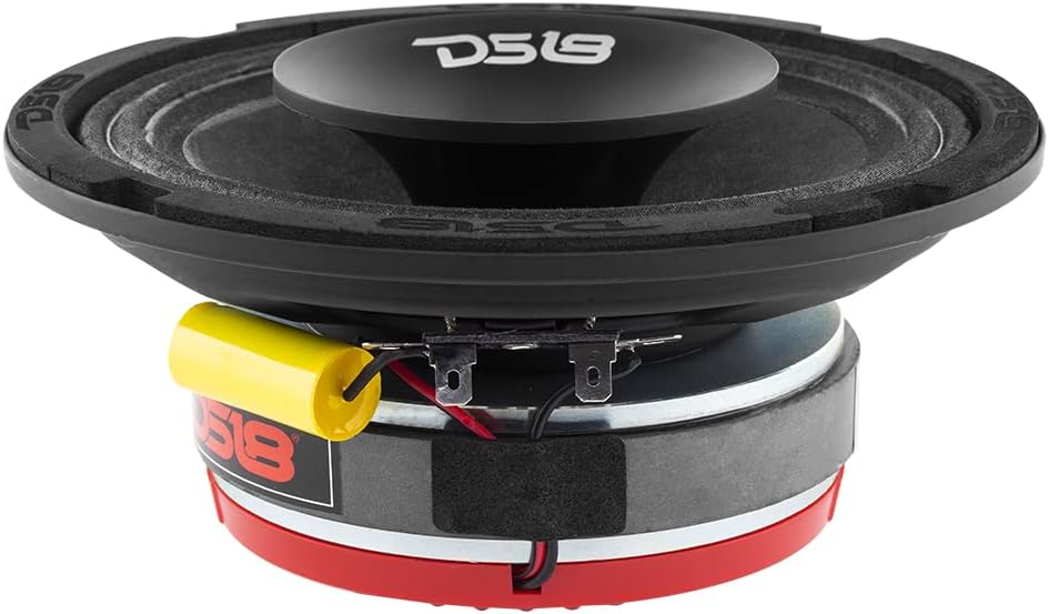 6.5" Shallow Hybrid Mid-Range Car Audio Loudspeaker 300W Max 150W RMS 4 Ohms Pack of 2 O47632