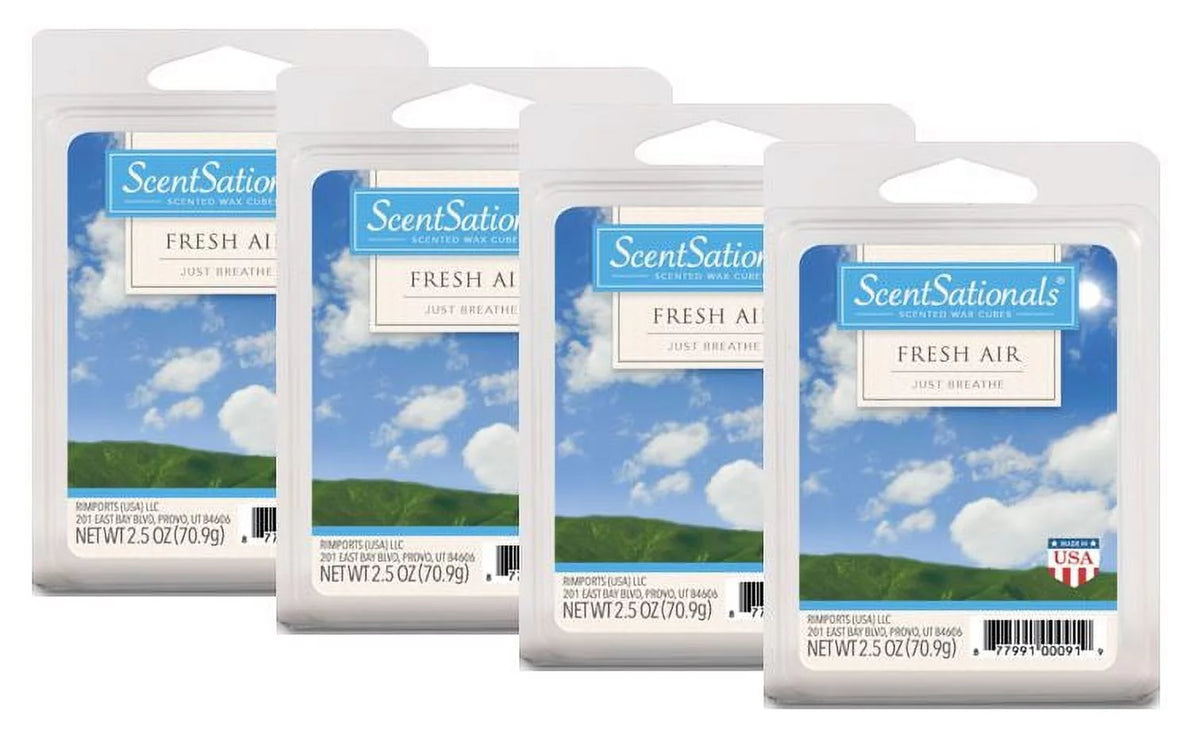 2.5 oz Scented Wax Melts 4-Pack Q690