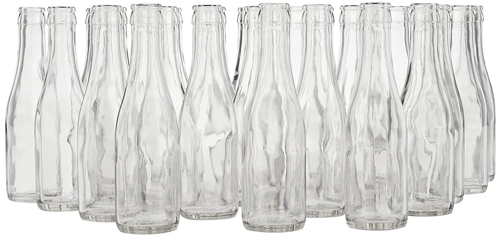 24 Clear Champagne Bottles B582481