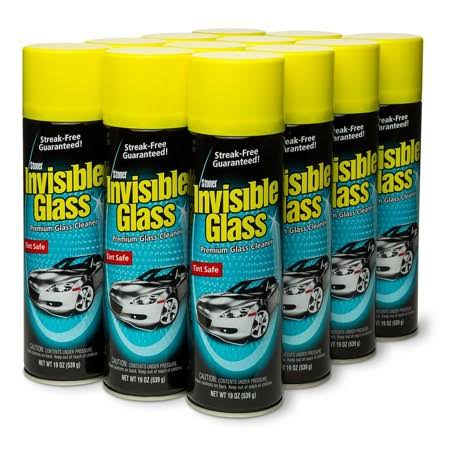 12 Pack Premium Glass Cleaner 19-Ounce Can Z893