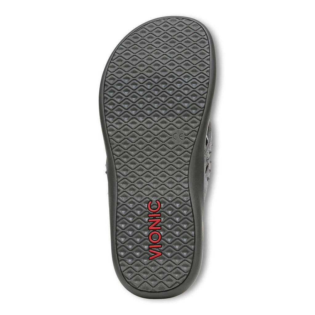 Slate Grey Toe Post Sandal S3880