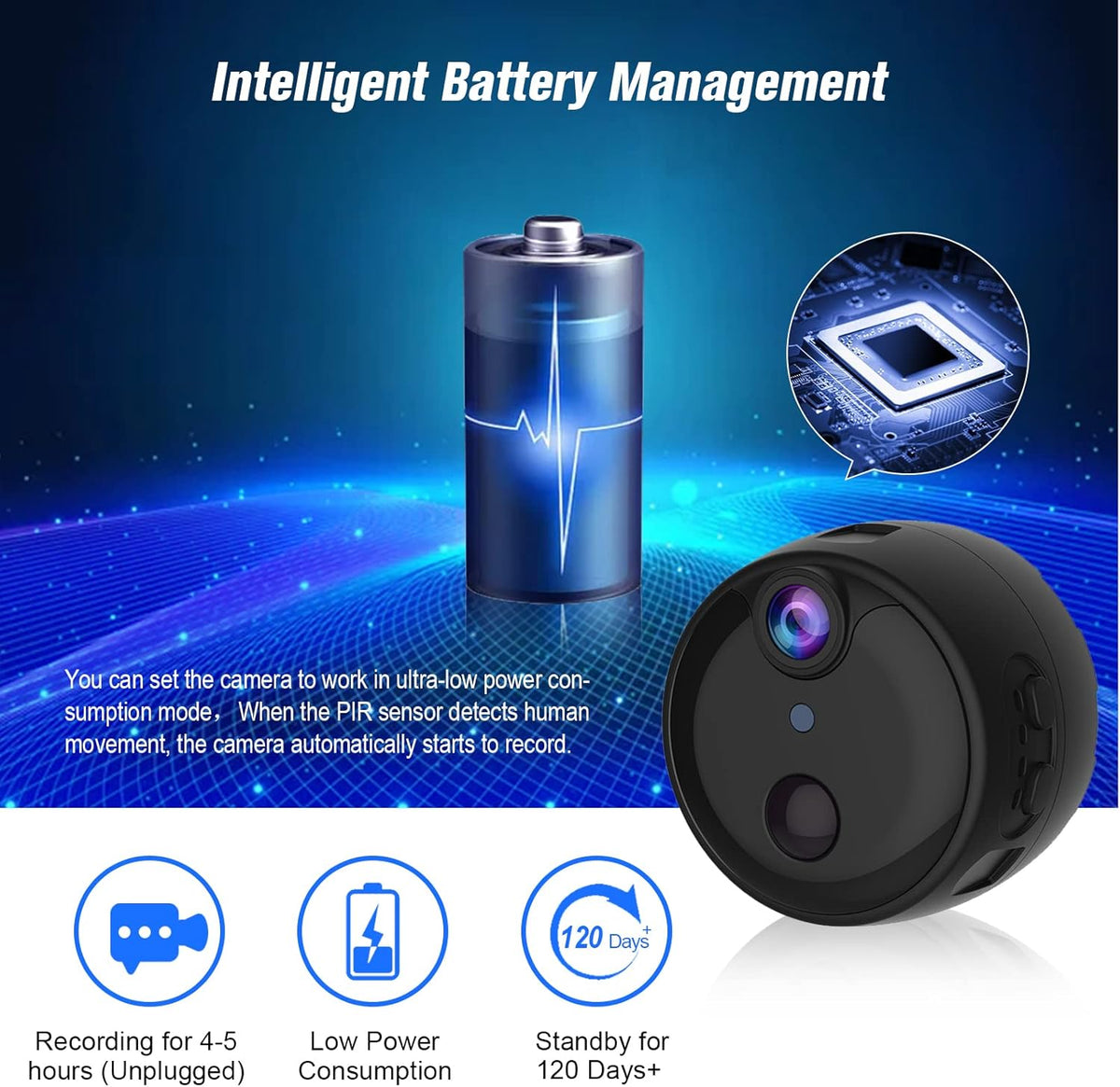 4K HD WiFi Security Camera Pack of 2 Z5825