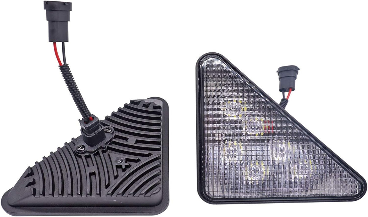 Left & Right Triangle Headlight Assembly Set H516