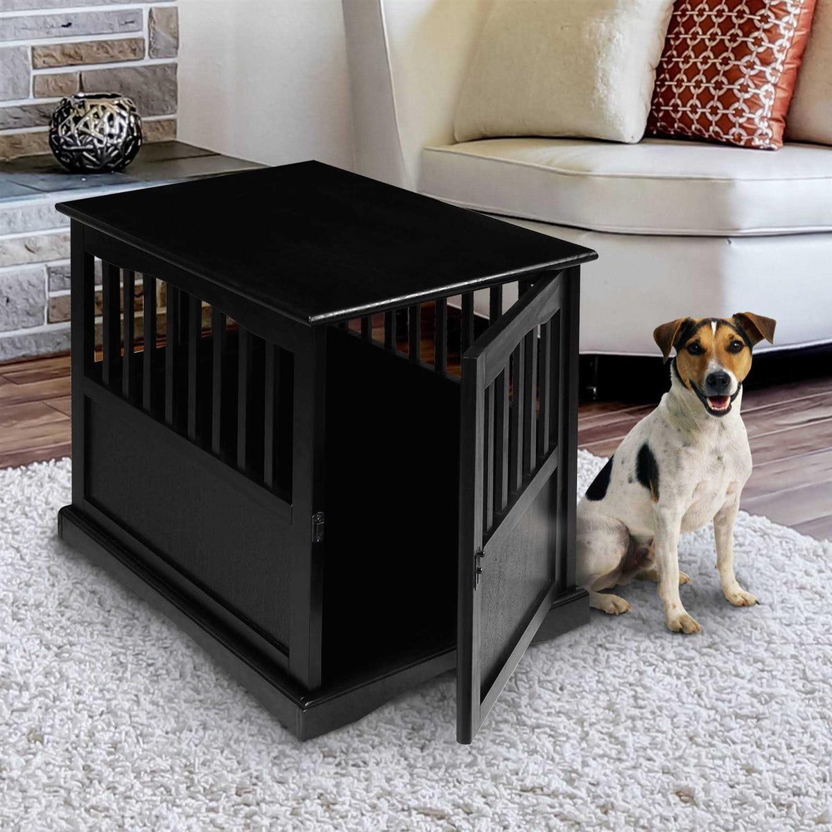 End Table Pet Crate S631