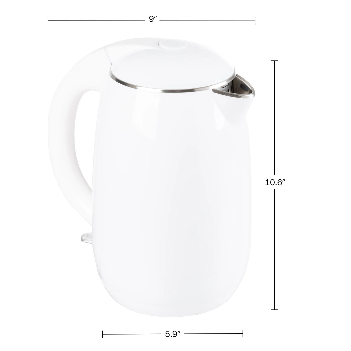 White 1.8L Electric Kettle Z9411