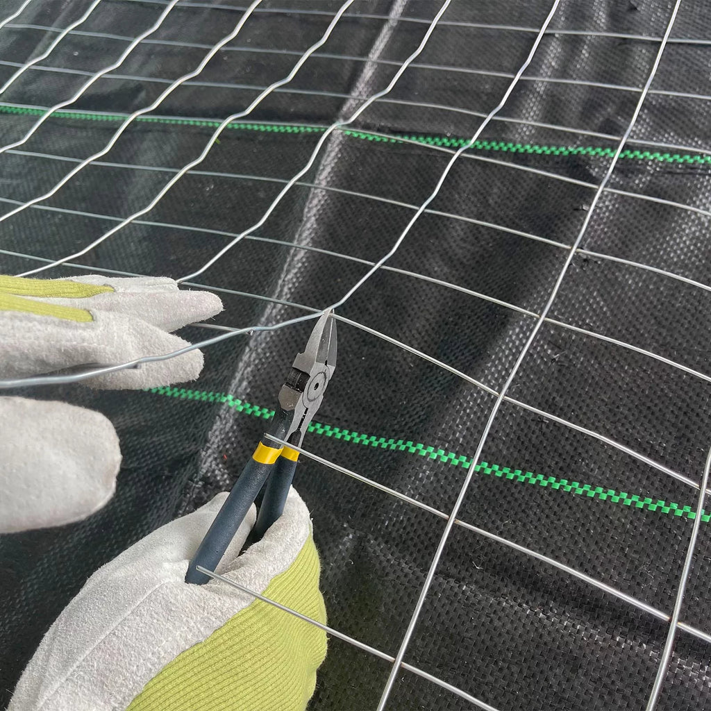 Galvanized Welded Wire Mesh Garden Fence X1387