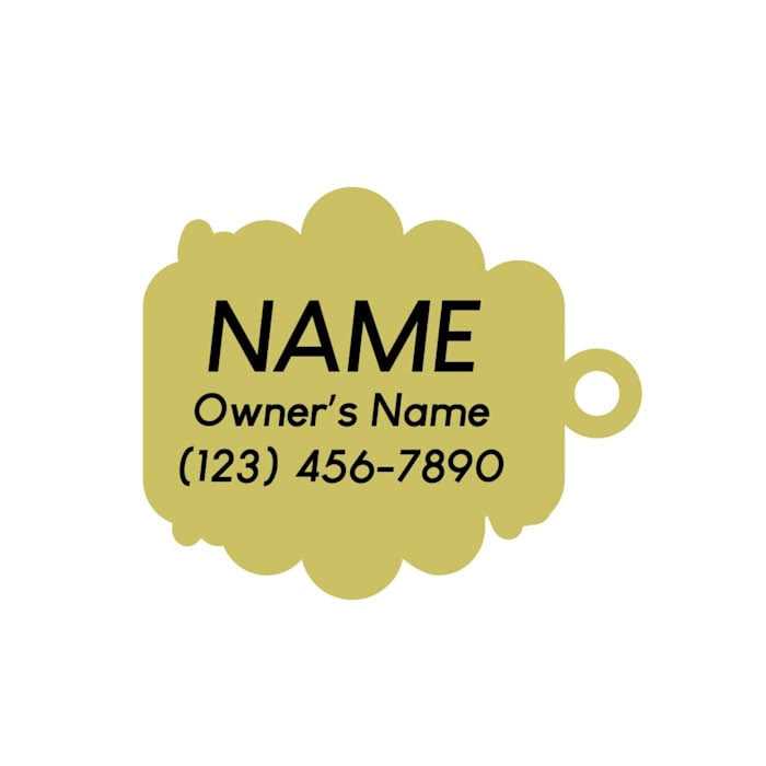 Pet ID Tag H98658